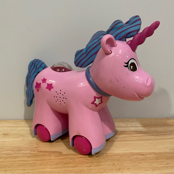 🟧FREE ADD-ON🟧 UNICORN • moves and plays music • baby crawling toy - Picture 2 of 3